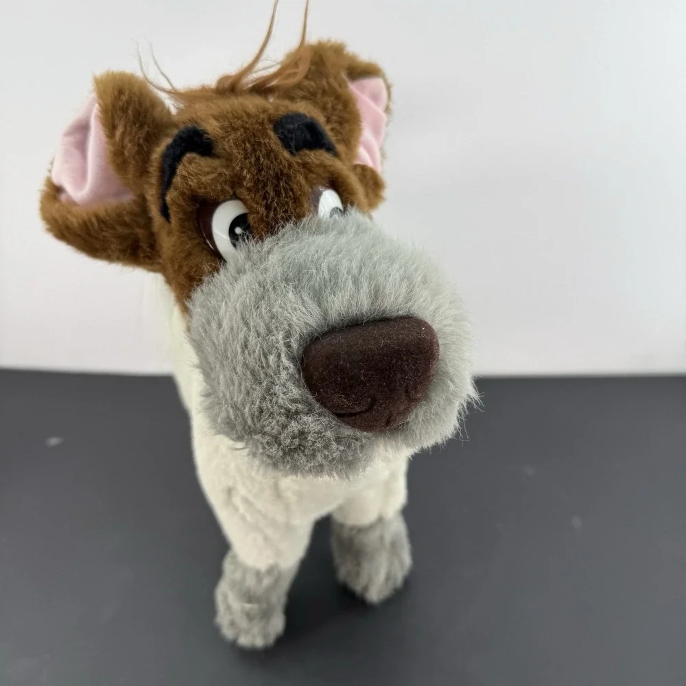 Dodger Disney's Oliver & Company Plush Dog 1998 Stuffed Animal toy 12